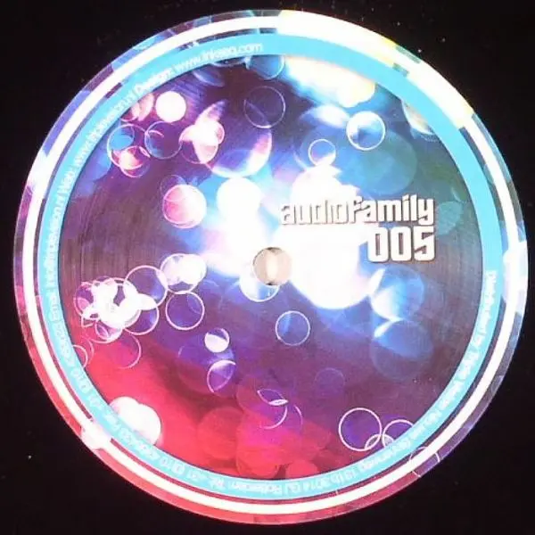 Claudio Ponticelli - Audio Family 05, Electronic, Techno, 2009 - Audio Family, Netherlands, Vinyl 1x 12"