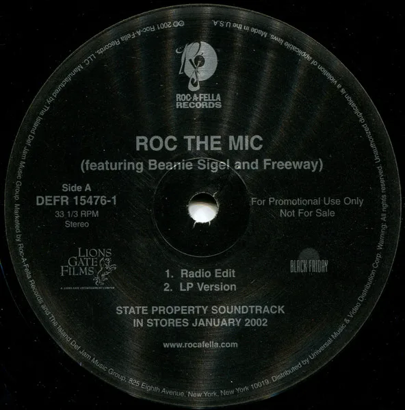 Album cover for Roc The Mic by Beanie Sigel And Freeway