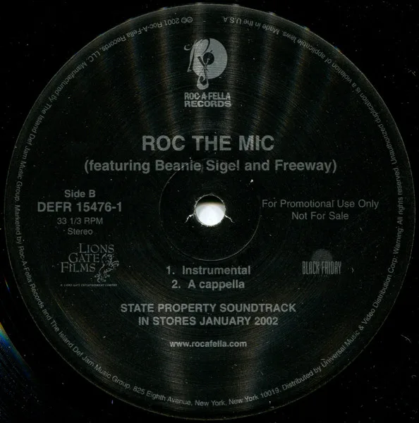 Album cover for Roc The Mic by Beanie Sigel And Freeway