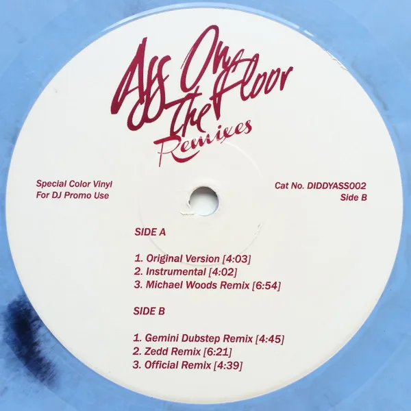 Album cover for Ass On The Floor by Diddy - Dirty Money Feat. Swizz Beatz