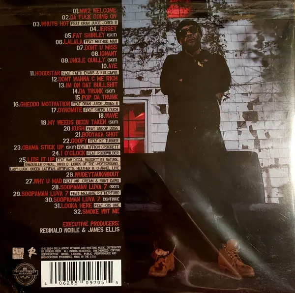 Redman - Muddy Waters Too, Hip Hop, Boom Bap, 2025 - Gilla House, Groundwērk, Riveting Music (2), US, Vinyl 2x LP, Album, Ste