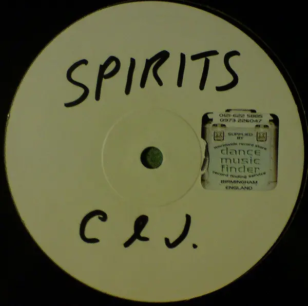 Spirits - Don't Bring Me Down (Chris & James Remix), Electronic, House, 1995 - Not On Label (Spirits), UK, Vinyl 1x 12" Unoff