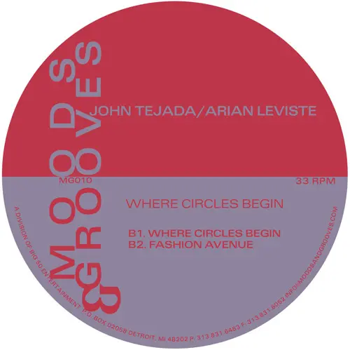 John Tejada & Arian Leviste - Where Circles Begin, Electronic, Deep House, House, Tech House, Techno, 2000 - Moods & Grooves,