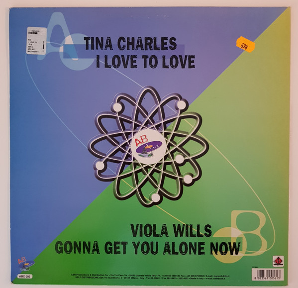 Album cover for I Love To Love / Gonna Get You Alone Now by Tina Charles / Viola Wills
