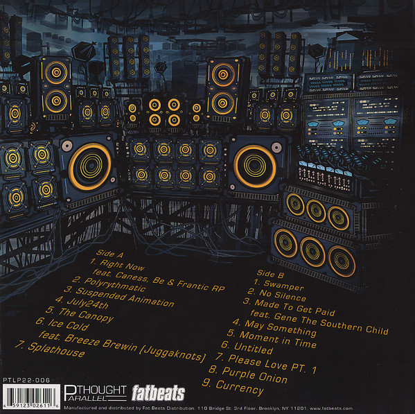 Parallel Thought - The Art Of Sound, Hip Hop, Instrumental, 2012 - Parallel Thought LTD., US, CD 1x Album , Vinyl 1x LP, Albu