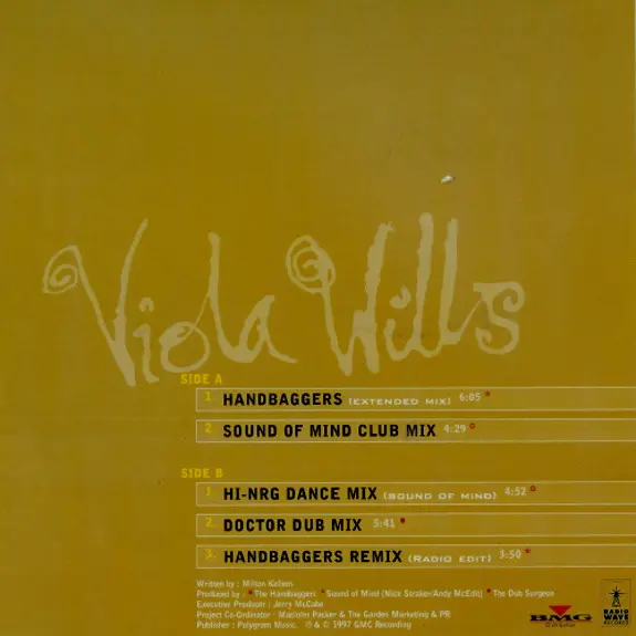 Album cover for Get Along Without You Now (Handbaggers Remix) by Viola Wills