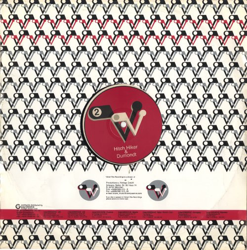 Hitch Hiker & Jacques Dumondt - Travelling, Electronic, Hard Trance, Trance, 1998 - Velvet Vibe Recordings, Germany, Vinyl 1x