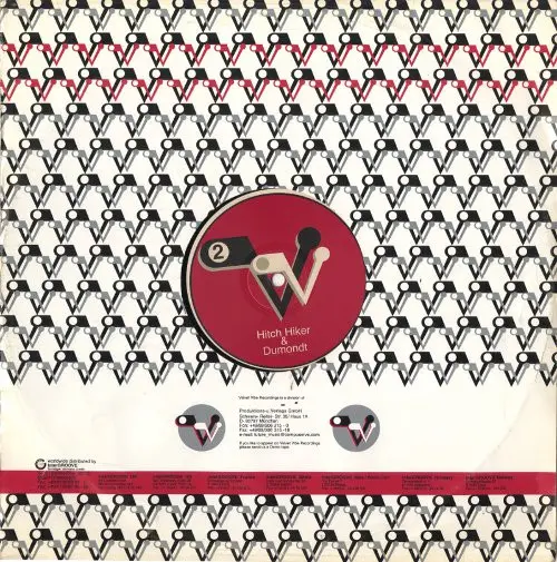 Hitch Hiker & Jacques Dumondt - Travelling, Electronic, Hard Trance, Trance, 1998 - Velvet Vibe Recordings, Germany, Vinyl 1x