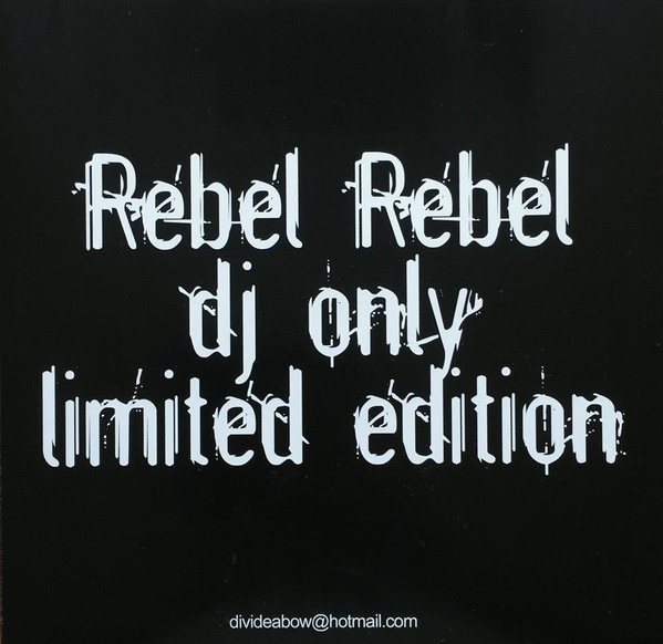 David Bowie - Rebel Rebel, Electronic, Rock, Breakbeat, House, Pop Rock, 2005 - Not On Label (David Bowie), Vinyl 1x 12", Sin