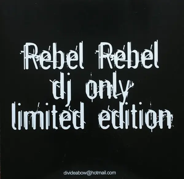 David Bowie - Rebel Rebel, Electronic, Rock, Breakbeat, House, Pop Rock, 2005 - Not On Label (David Bowie), Vinyl 1x 12", Sin