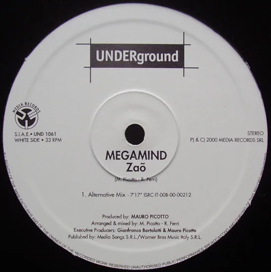 Album cover for Zaõ by Megamind