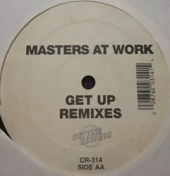 Masters At Work - Get Up (Remixes), Electronic, Hip Hop, Downtempo, Hip Hop, 1994 - Cutting Records, US, Vinyl 1x 12", 33 ⅓ R