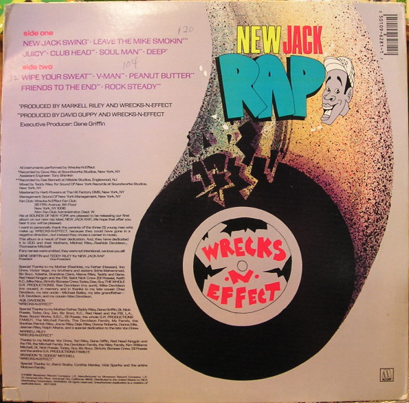 Wrecks-N-Effect - Wrecks-N-Effect, Funk / Soul, Hip Hop, Contemporary R&B, New Jack Swing, 1989 - Motown, Sound Of New York, 