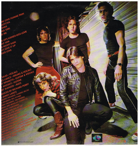 Sue Saad And The Next - Sue Saad And The Next - 1980 - Classic Rock - Planet (15) - Vinyl 1x LP, Album