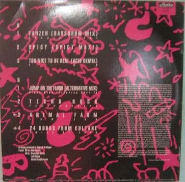 Various - Tragic Error Remixes, Electronic, New Beat, 1990 - Stiletto, Brazil, Vinyl 1x LP, Compilation