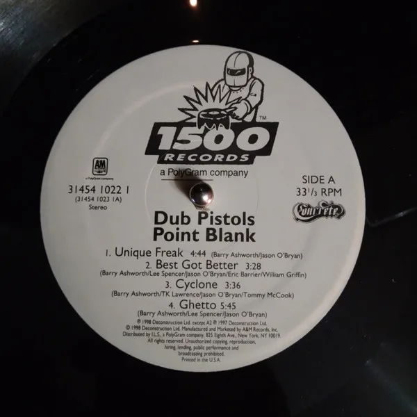 Album cover for Point Blank by Dub Pistols