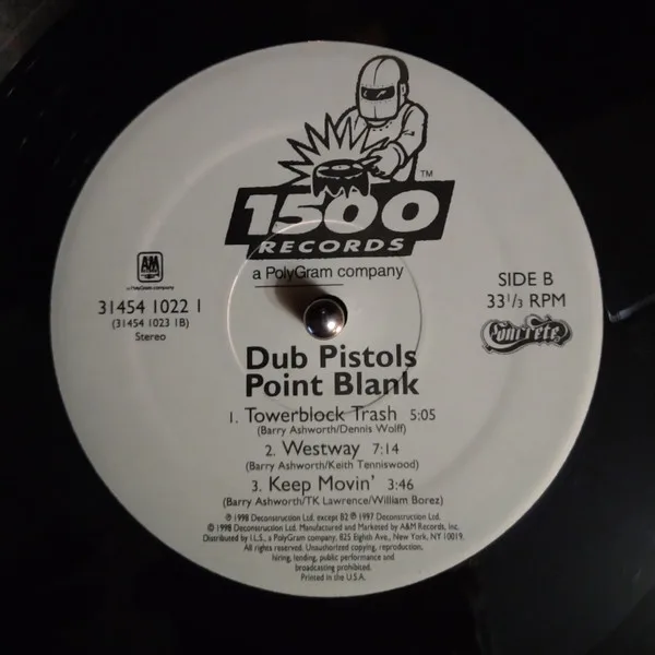 Album cover for Point Blank by Dub Pistols