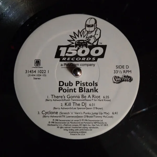 Album cover for Point Blank by Dub Pistols