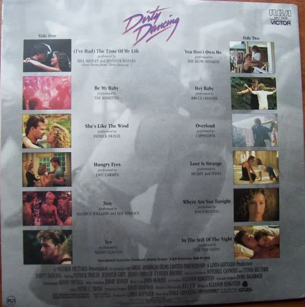 Album cover for Dirty Dancing (Original Soundtrack) by Various