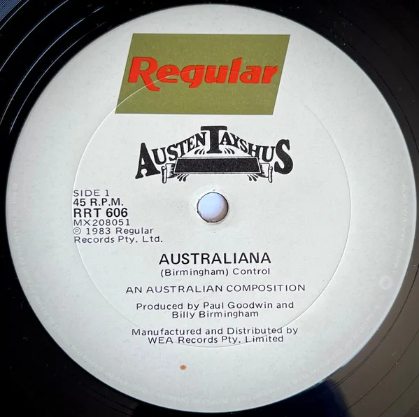 Album cover for Australiana by Austen Tayshus