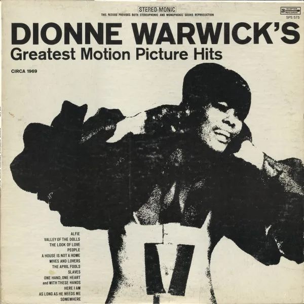 Dionne Warwick's Greatest Motion Picture Hits