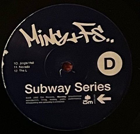 Ming & FS - Subway Series, Electronic, Hip Hop, Breaks, Drum n Bass, 2002 - OM Records, US, Vinyl 2x LP