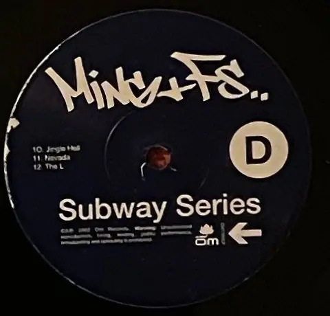 Ming & FS - Subway Series, Electronic, Hip Hop, Breaks, Drum n Bass, 2002 - OM Records, US, Vinyl 2x LP
