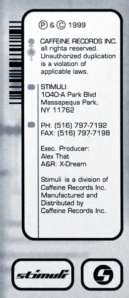 Cliff Tangredi - Shimmer, Electronic, Trance, 2000 - Stimuli Records, US, Vinyl 1x 12", 45 RPM