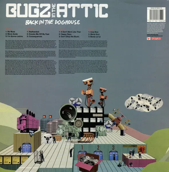 Bugz In The Attic - Back In The Doghouse, Electronic, Broken Beat, Funk, Future Jazz, Soul, 2006 - V2, UK, Vinyl 2x LP, Album