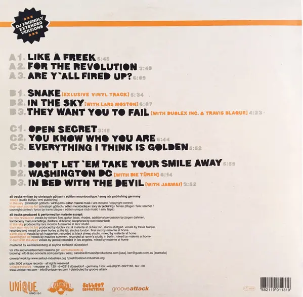 Malente - How Can You Still Stand To Stand Still?, Electronic, Electro, House, 2006 - Unique, Germany, Vinyl 2x LP