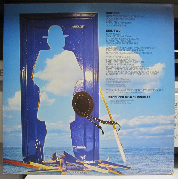 Frankie Miller - Double Trouble - 1978 - Hard Rock, Rhythm & Blues - Chrysalis - Vinyl 1x LP, Album