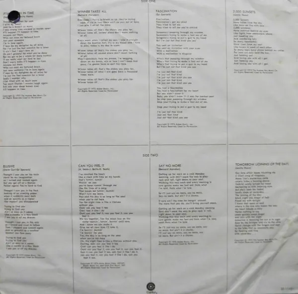 Babe Ruth - Stealin' Home, Rock, Classic Rock, Prog Rock, 1975 - Capitol Records, US, Vinyl 1x LP, Album Los Angeles Pressing