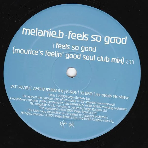 Album cover for Feels So Good by Melanie B