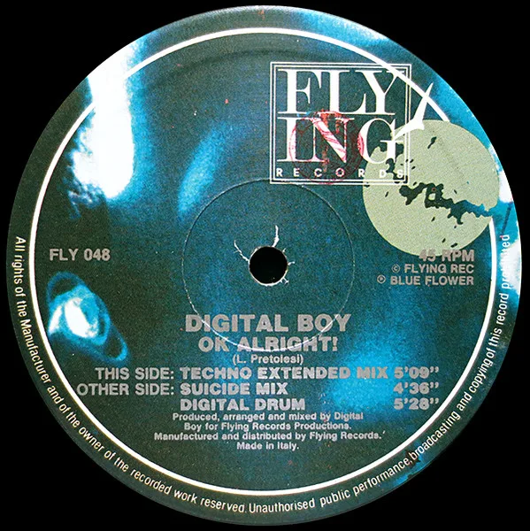 Album cover for OK! Alright by Digital Boy