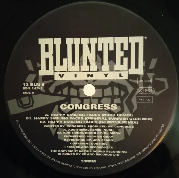 Album cover for Happy Smiling Faces by Congress