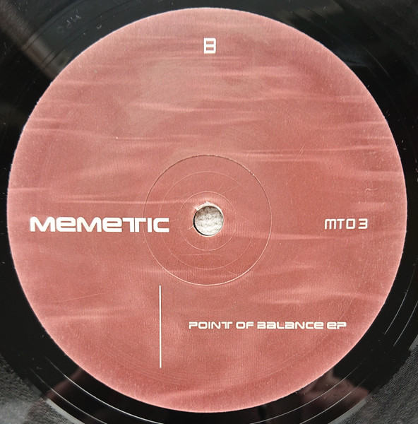 RND Feat. Fredrick Almquist - Point Of Balance EP, Electronic, Techno, Tribal, 2003 - Memetic, Sweden, Vinyl 1x 12", EP