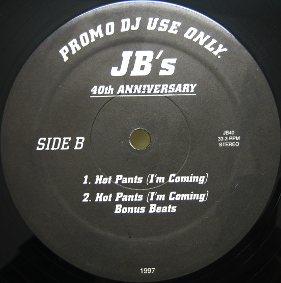 Various - JB's 40th Anniversary, Funk / Soul, Funk, 1997 - Polydor, US, Vinyl 1x 12", Promo