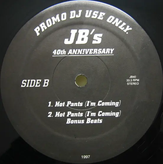Various - JB's 40th Anniversary, Funk / Soul, Funk, 1997 - Polydor, US, Vinyl 1x 12", Promo