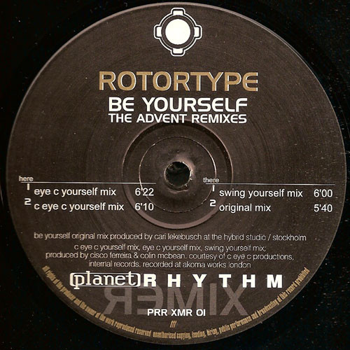 Be Yourself (The Advent Remixes)