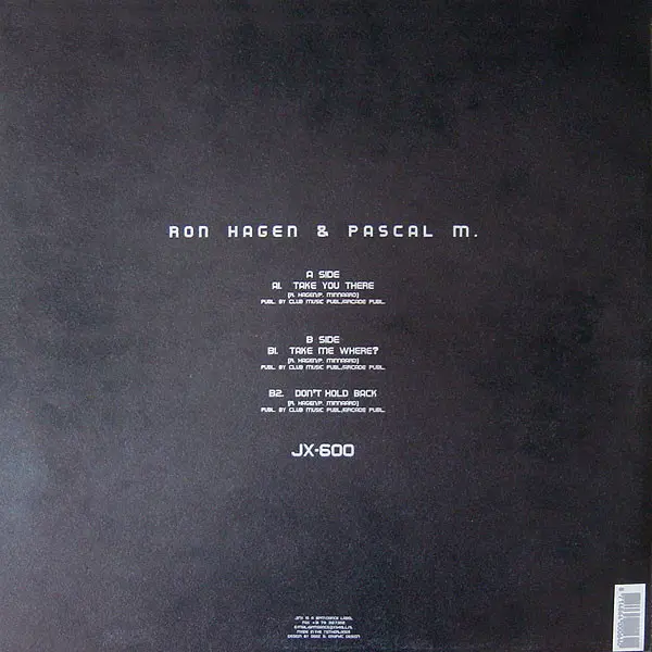 Album cover for Take You There by Ron Hagen & Pascal M.