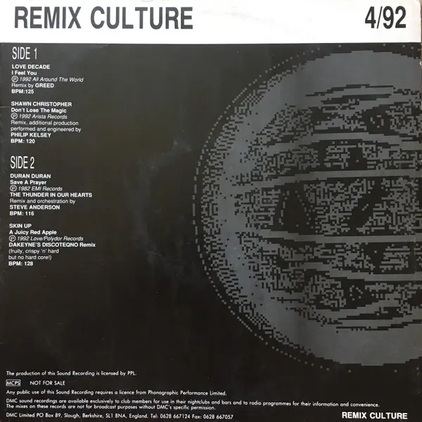 Remix Culture 4/92