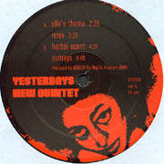 Yesterdays New Quintet - Elle's Theme, Electronic, Jazz, Downtempo, Future Jazz, 2001 - Stones Throw Records, US, Vinyl 1x 12