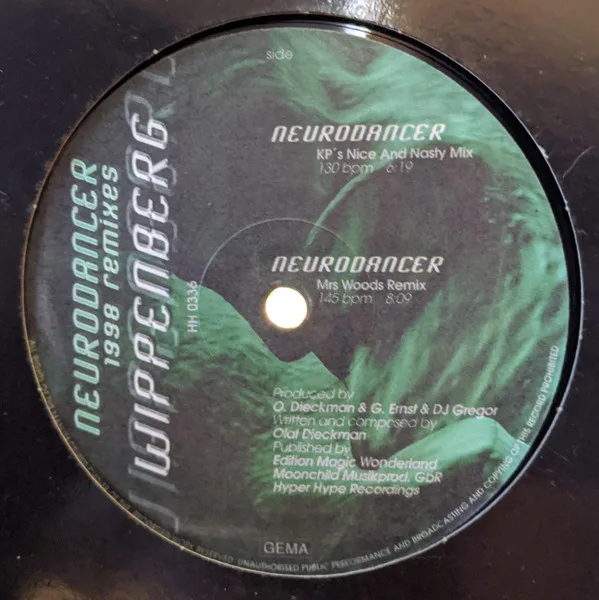 Album cover for Deliverance / Neurodancer (1998 Remixes) by Wippenberg