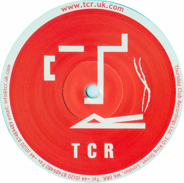 Chris Carter - ESP / Ladybird, Electronic, Breakbeat, Breaks, 2003 - Thursday Club Recordings (TCR), UK, Vinyl 1x 12", 45 RPM
