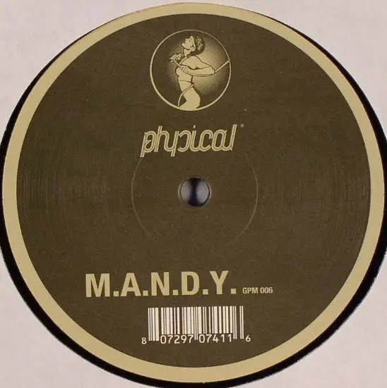 M.A.N.D.Y. - No Stoppin, Electronic, Deep House, Tech House, 2003 - Get Physical Music, Germany, Vinyl 1x 12", 45 RPM, 33 ⅓ R