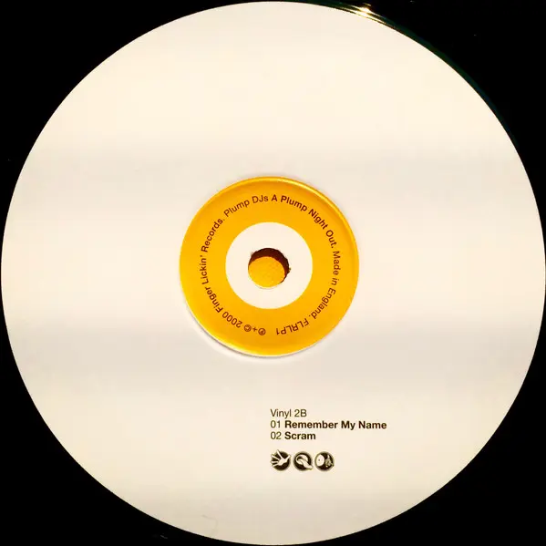 Plump DJs - A Plump Night Out, Electronic, Big Beat, Breaks, 2000 - Finger Lickin' Records, UK, Vinyl 2x LP, Album