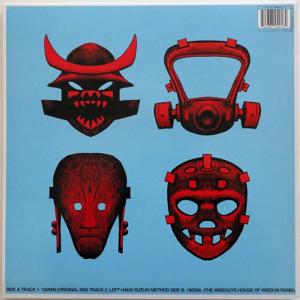 Gorillaz - 19/2000, Electronic, Breakbeat, Trip Hop, 2001 - Parlophone, UK & Europe, Vinyl 1x 12", 45 RPM, Single