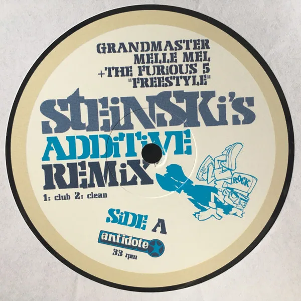 Album cover for Freestyle (Steinski's Additive Remix) by Grandmaster Melle Mel & The Furious Five