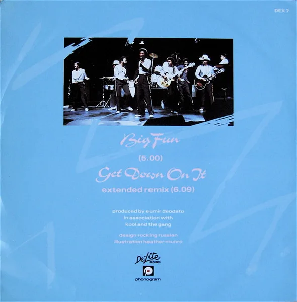Album cover for Big Fun / Get Down On It (Extended Remix) by Kool & The Gang