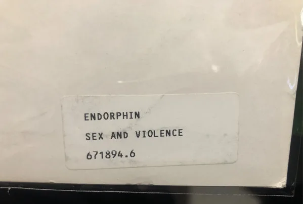Album cover for Sex & Violence by Endorphin (2)